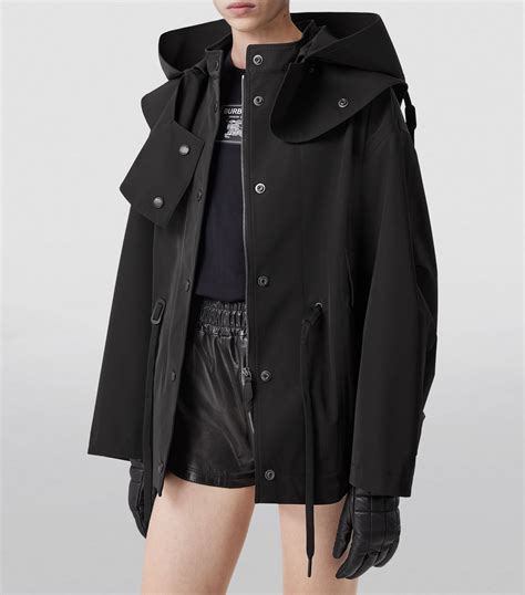 burberry womens parka|Burberry oversized lightweight parka jacket.